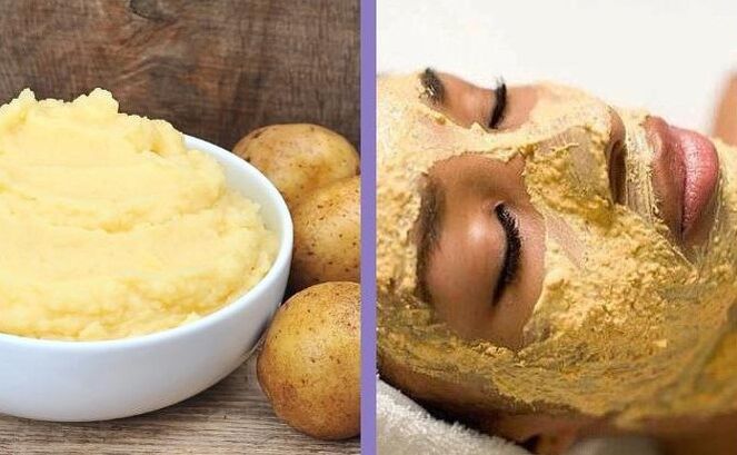 Maskë me patate